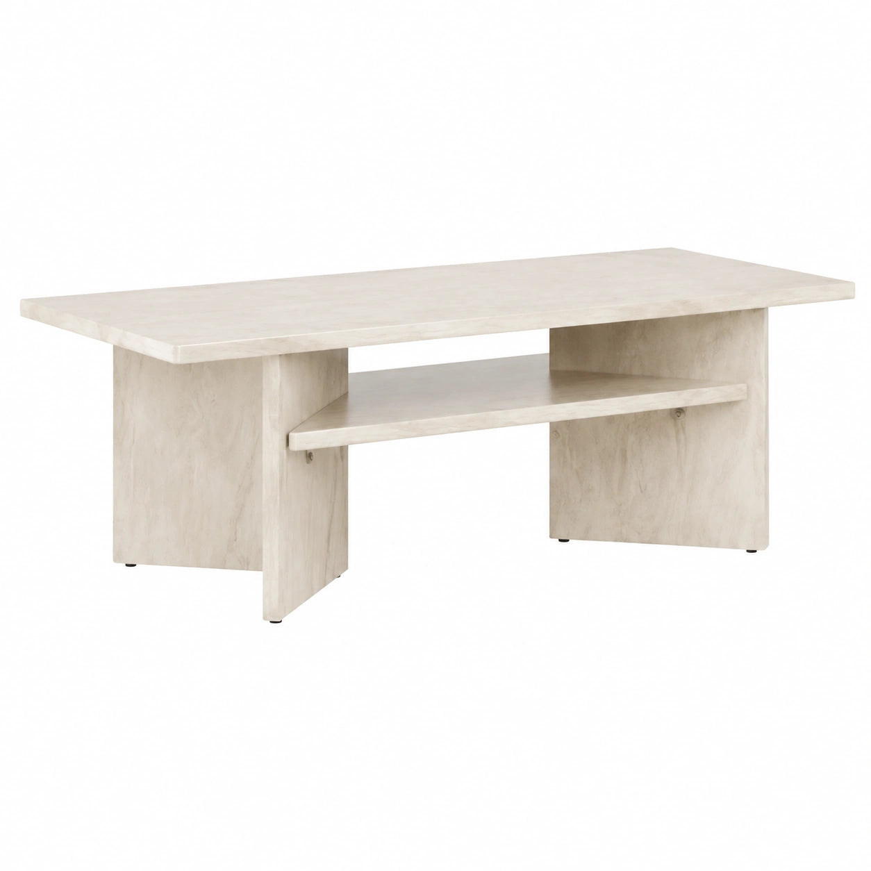 Table basse, coloris beige, pour le salon