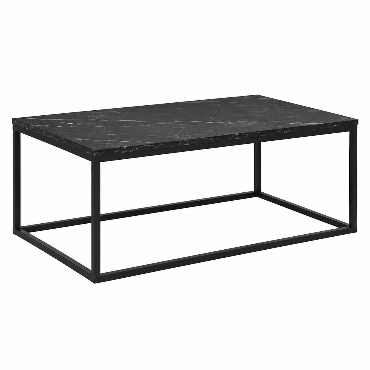 Table basse, coloris noir, pour le salon