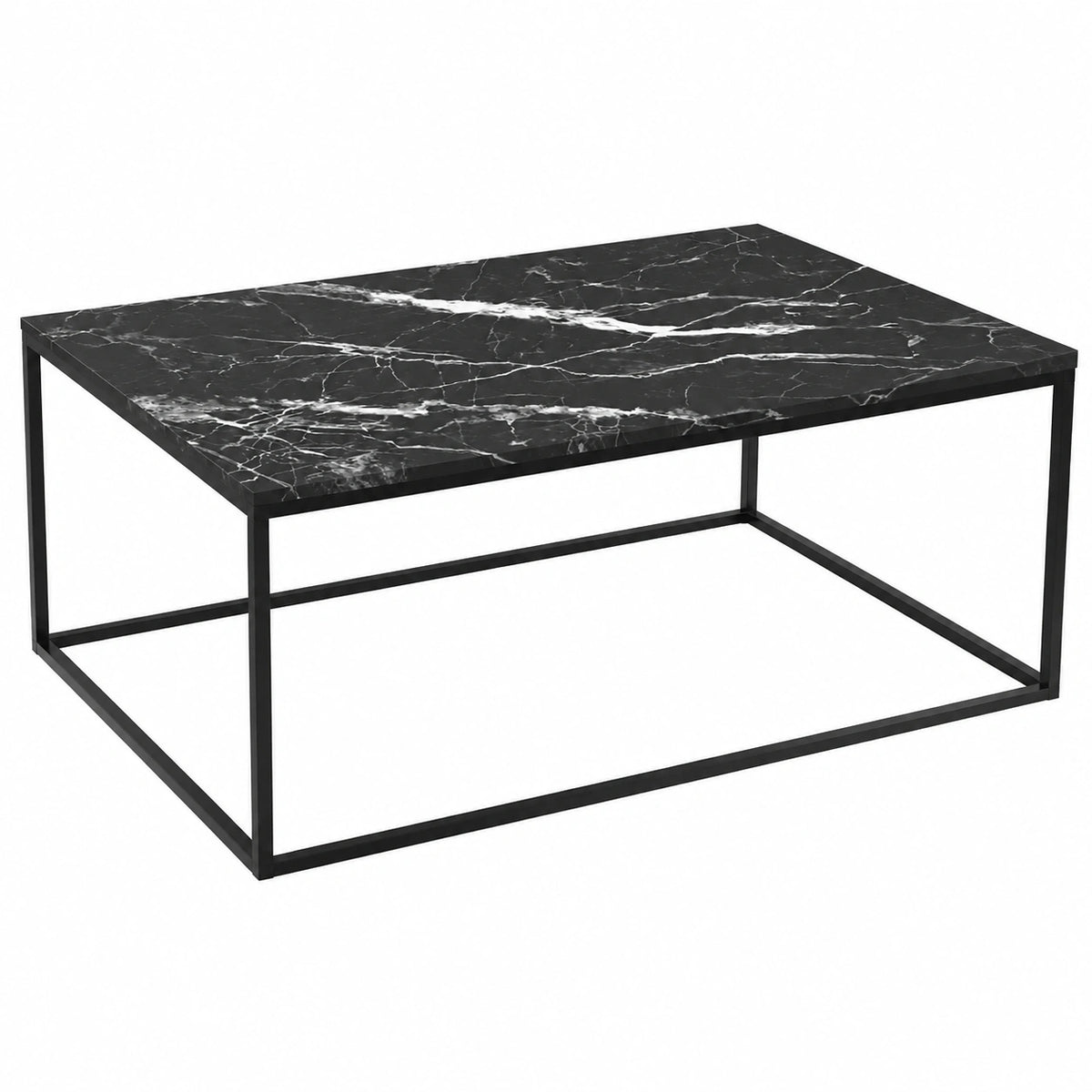 Table à manger, en verre trempé, 120 x 65 cm, coloris noir, pour la salle à manger