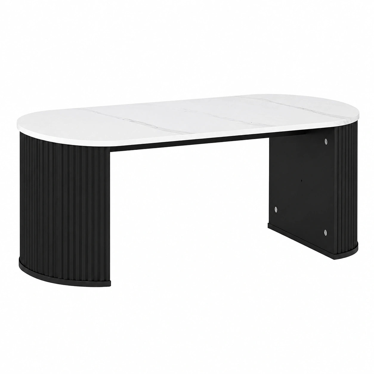 Table basse, coloris noir, 110 x 50 x 40 cm, pour le salon