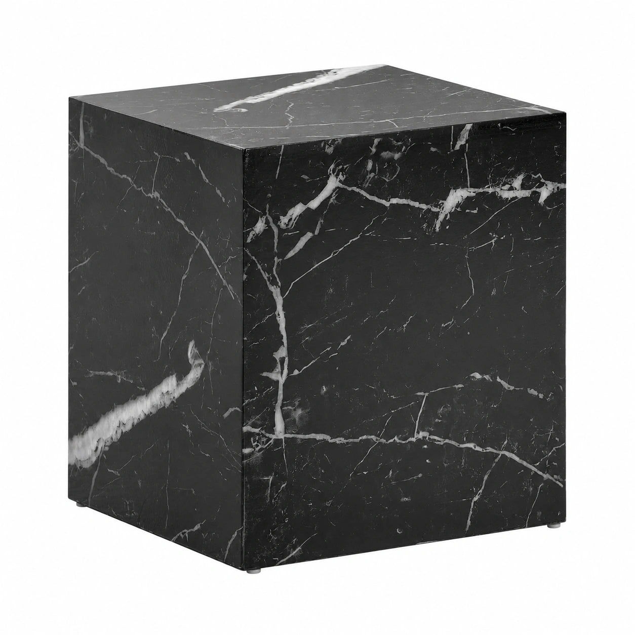 Table basse, coloris noir, 40 x 40 x 45 cm, pour le salon
